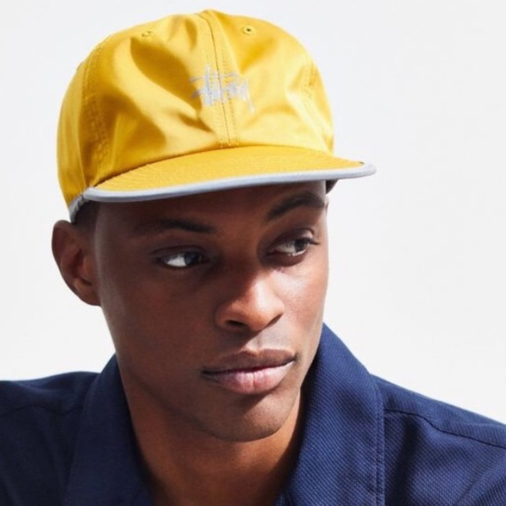 Yellow Stussy hat